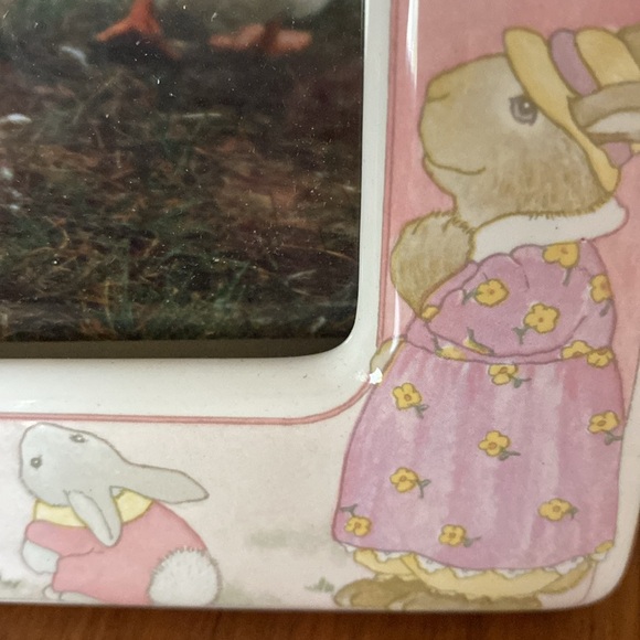 VTG ‘80s Ceramic Photo Frame - Picture 10 of 10